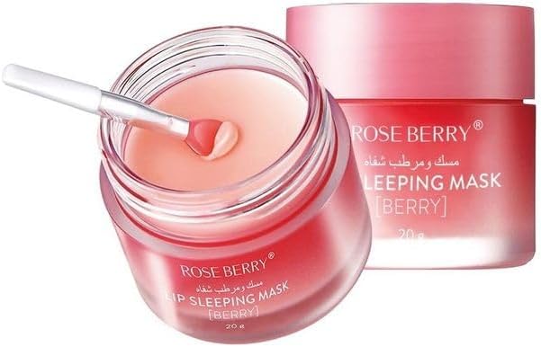 Rose Berry Lip Sleeping Mask, Berry, 20g