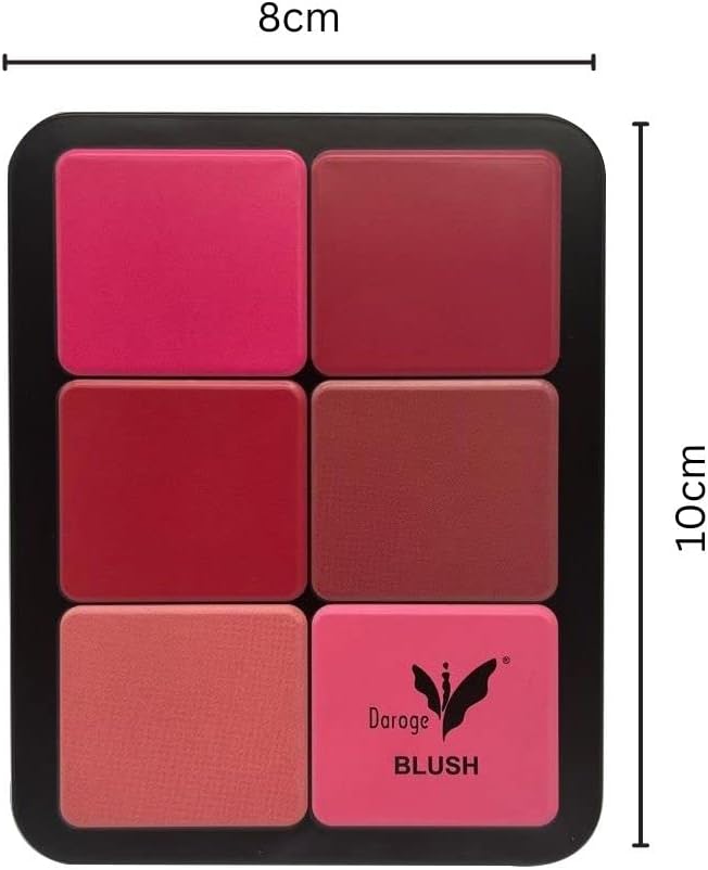Daroge Invisible Cream Blusher palette - Check & Lip Blusher 24g -0.84oz